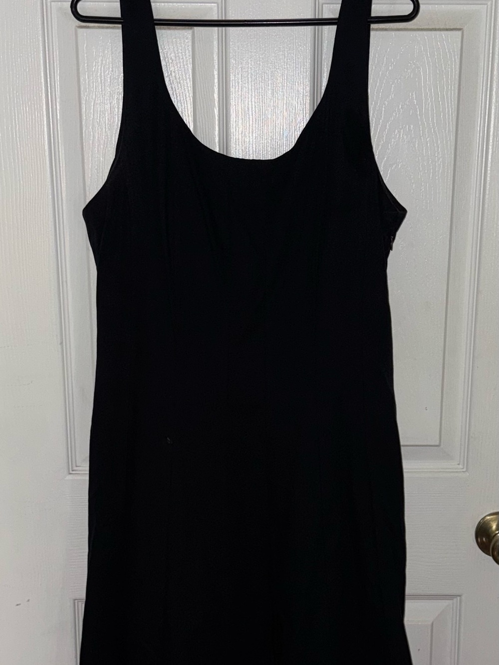 a new day corset A-line Black Sleeveless Midi Dress